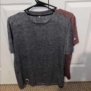 Grey athletic shirt